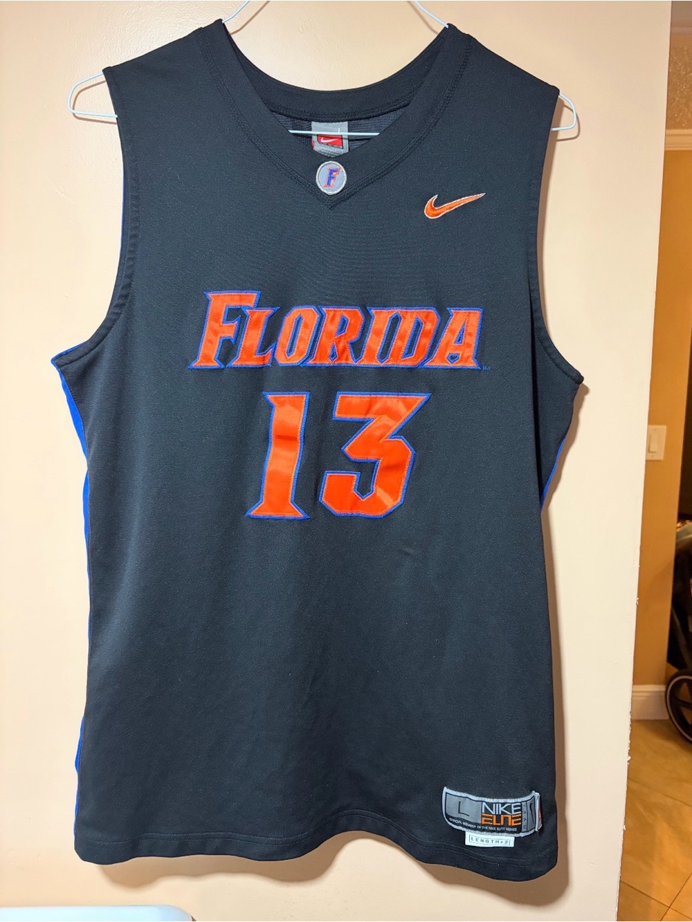 NIKE | FLORIDA BLACK BASKETBALL JERSERY #13